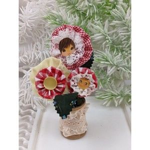 Whimsical handmade vintage anthropomorphic Cottagecore Goblincoer